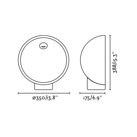 Baliza de exterior LED Gaia (6W)