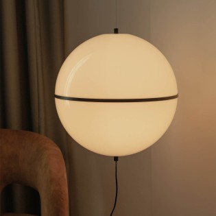 Lámpara colgante con enchufe Dome