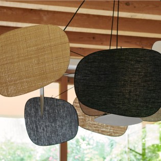 Lámpara colgante Screen 70's XXL III (4 luces)