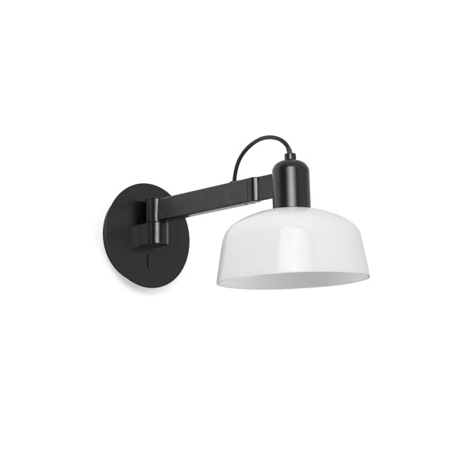 Aplique de pared largo Tatawin Cristal