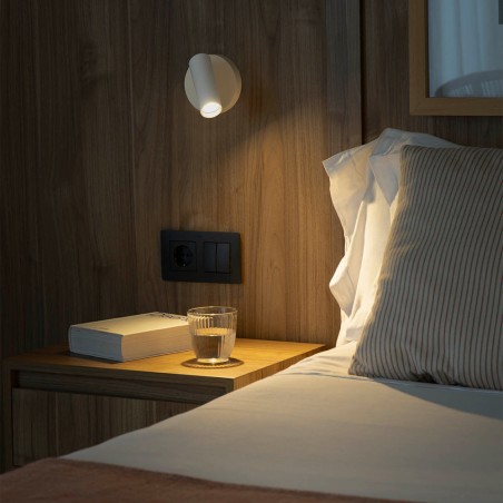 Aplique de pared con interruptor Stan Slim