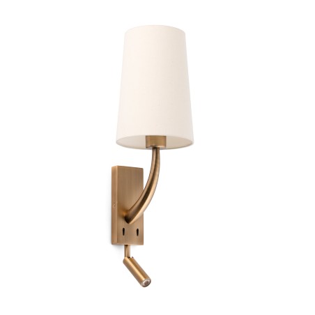 Aplique de pared con lector LED Rem (4W)