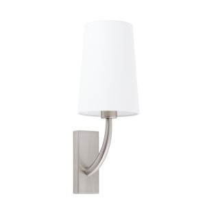 Aplique de pared clásico Rem Níquel