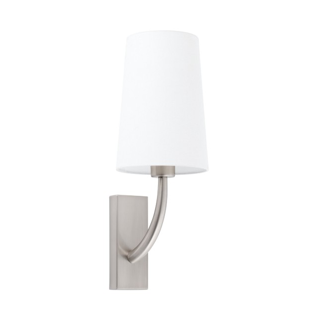 Aplique de pared clásico Rem Níquel