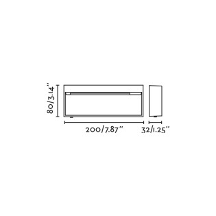 Aplique de pared de exterior LED Dune 4CCT (6W)