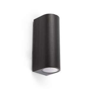 Aplique de pared de exterior Estela (2 luces)