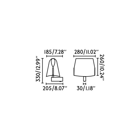 Aplique de pared Luang