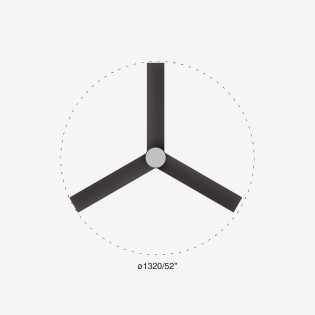 Ventilador de techo LED Cruiser L CCT Dim (20W)