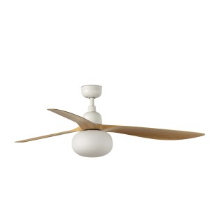Ventilador de techo con luz Outwood L IP44