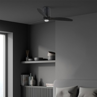 Ventilador con luz LED Mini...
