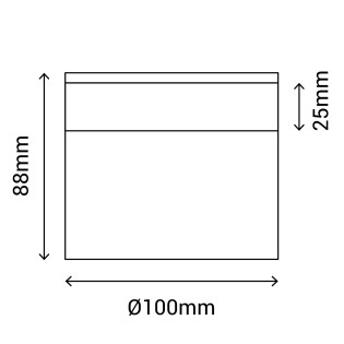 Foco de superficie LED para baños Congo (6W)