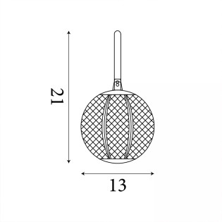 Aplique de pared LED Allure (8W)