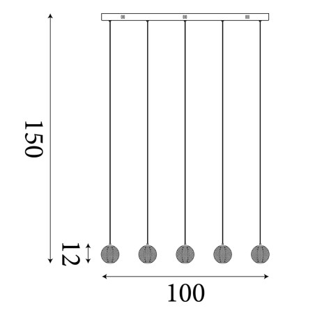 Lámpara colgante LED Allure (21W)