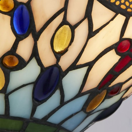 Aplique de pared Tiffany Dragonfly