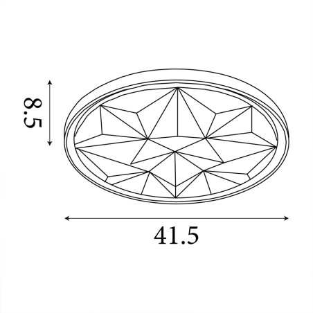 Plafón de techo LED Satellite (24W)