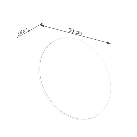 Aplique de pared LED Borgen (20W)