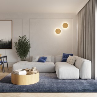 Aplique de pared LED Borgen...