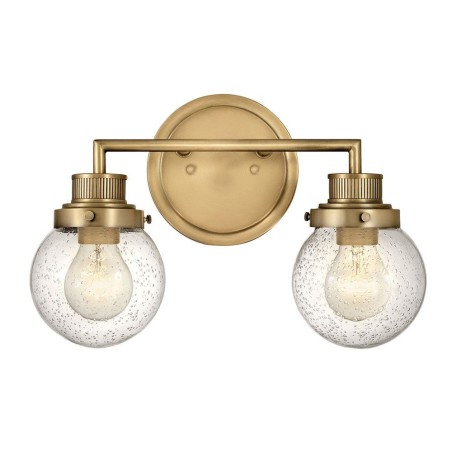 Aplique de pared para baños Poppy (2 luces)