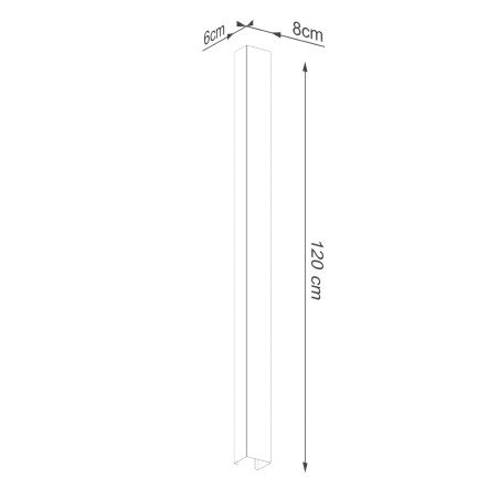 Aplique de pared Freya 120