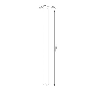 Aplique de pared Freya 150