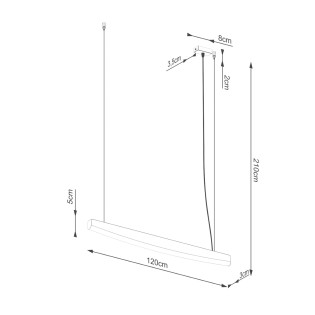 Lámpara de techo LED Jorun (22W)