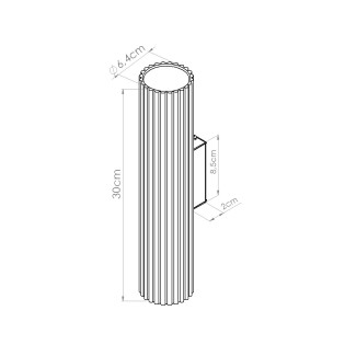 Aplique de pared LED Ivar (2x7W)