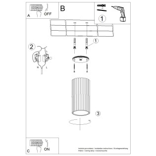 Foco de techo LED Ivar (8W)