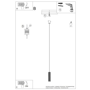 Lámpara de techo LED Ivar (8W)