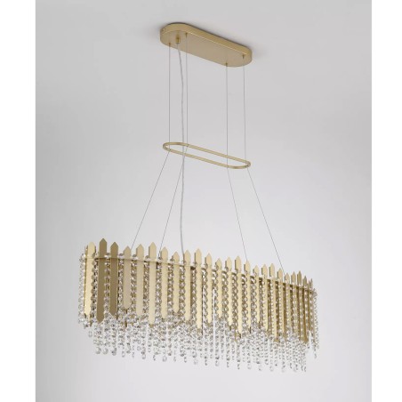 Lámpara de techo Spear II (8 luces)