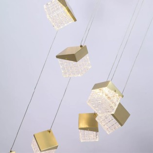 Lámpara colgante LED Cuboid (100W)