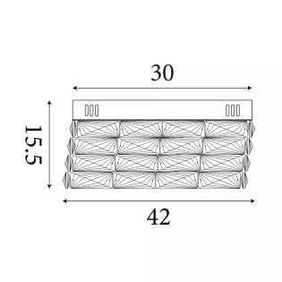 Plafón de techo LED Modena (28W)