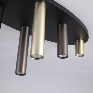 Plafón de techo Tubes II (6 luces)