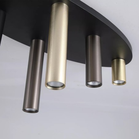 Plafón de techo Tubes II (6 luces)
