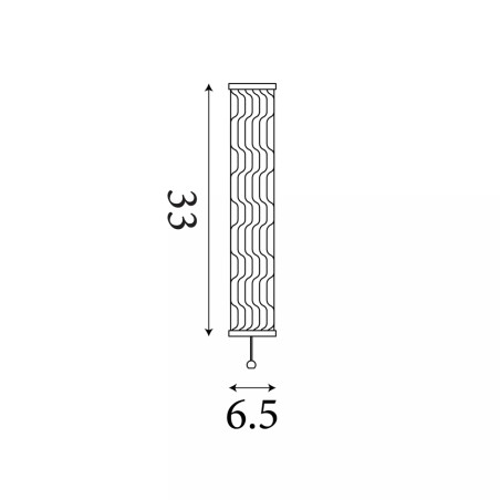 Aplique de pared para baños LED Vibrate (12W)
