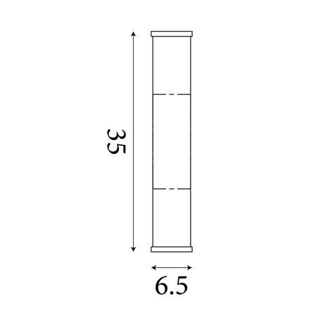 Aplique de pared para baños LED Wales (13W)