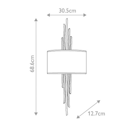 Aplique de pared Spyre