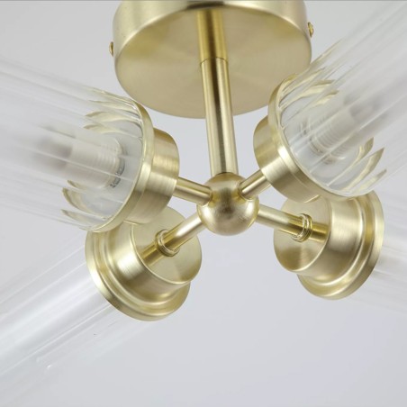 Plafón de techo para baños Imperial (4 luces)