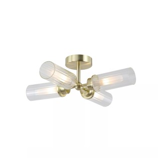 Plafón de techo para baños Imperial (4 luces)