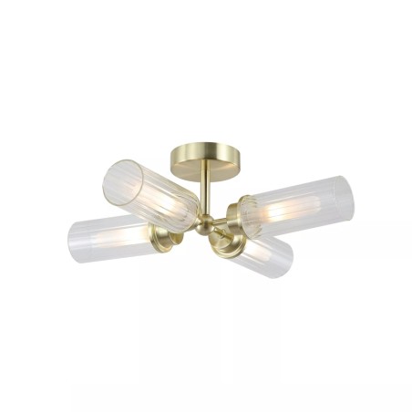 Plafón de techo para baños Imperial (4 luces)
