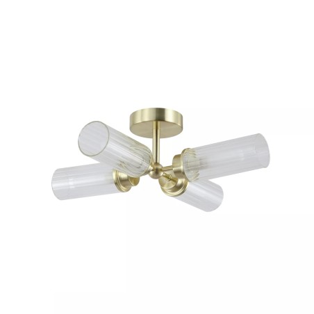 Plafón de techo para baños Imperial (4 luces)