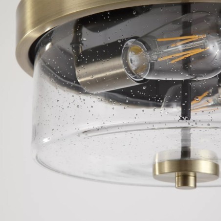 Plafón de techo para baños Preston (2 luces)