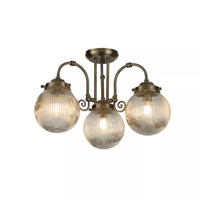 Plafón de techo para baños Belvue (3 luces)