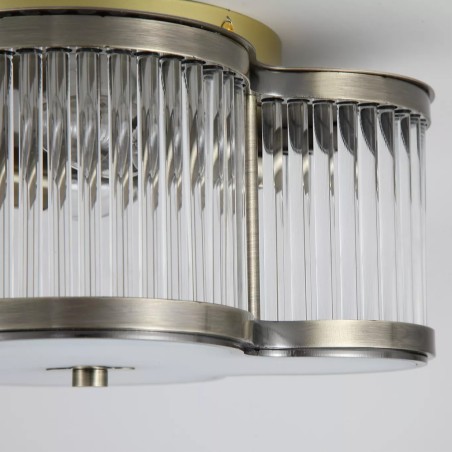 Plafón de techo Lotus (2 luces)
