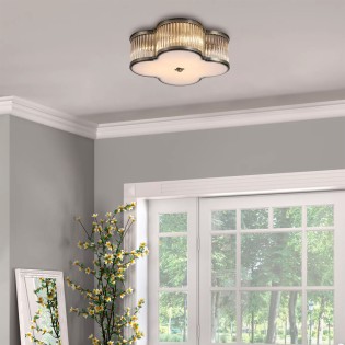 Plafón de techo Lotus (3 luces)