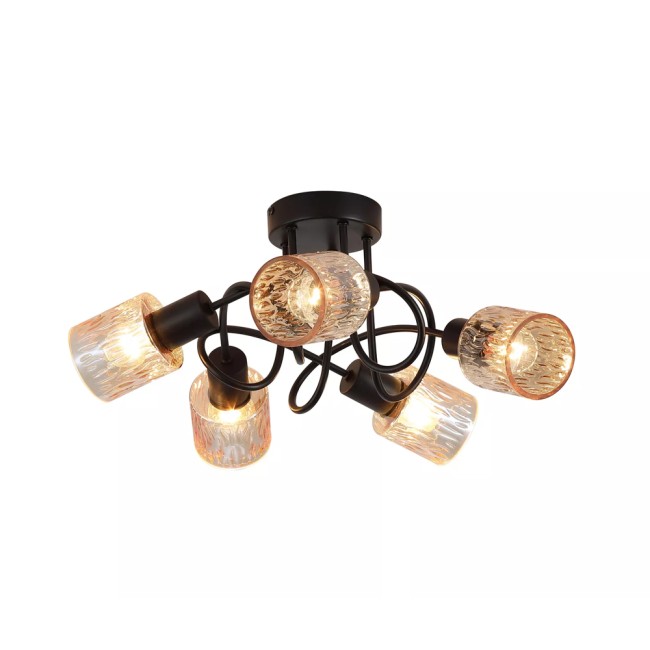 Plafón de techo Knot (5 luces)