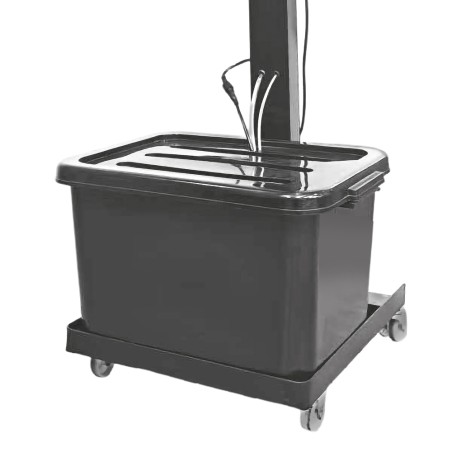 Ventilador de pie industrial con nebulizador Apeninos (200W)