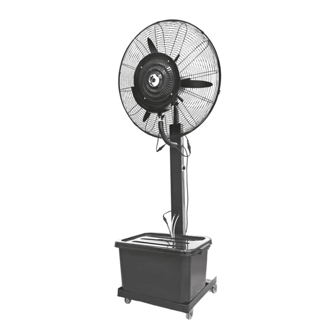 Ventilador de pie industrial con nebulizador Apeninos (200W)