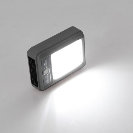 Linterna Recargable Powerbank Giver Gris (5W)