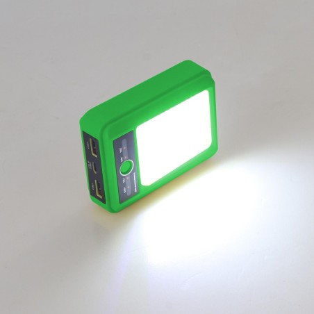 Linterna Recargable Powerbank Giver Verde (5W)