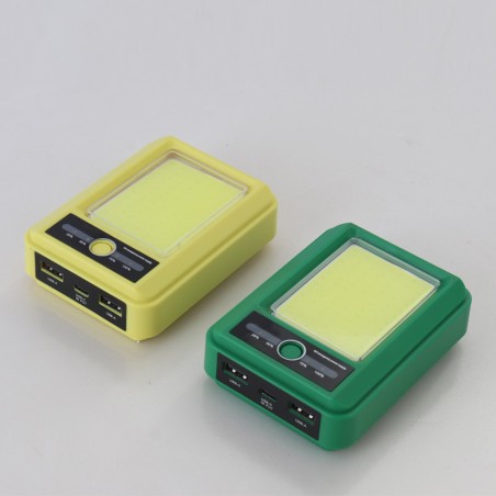 Linterna Recargable Powerbank Giver Verde (5W)